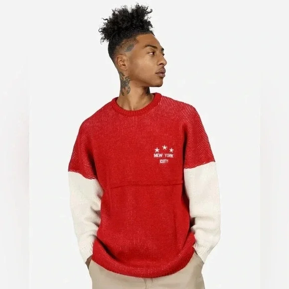 SPIRIT JERSEY NEW YORK STATE SWEATER/SHORT SET S - Picture 10 of 12